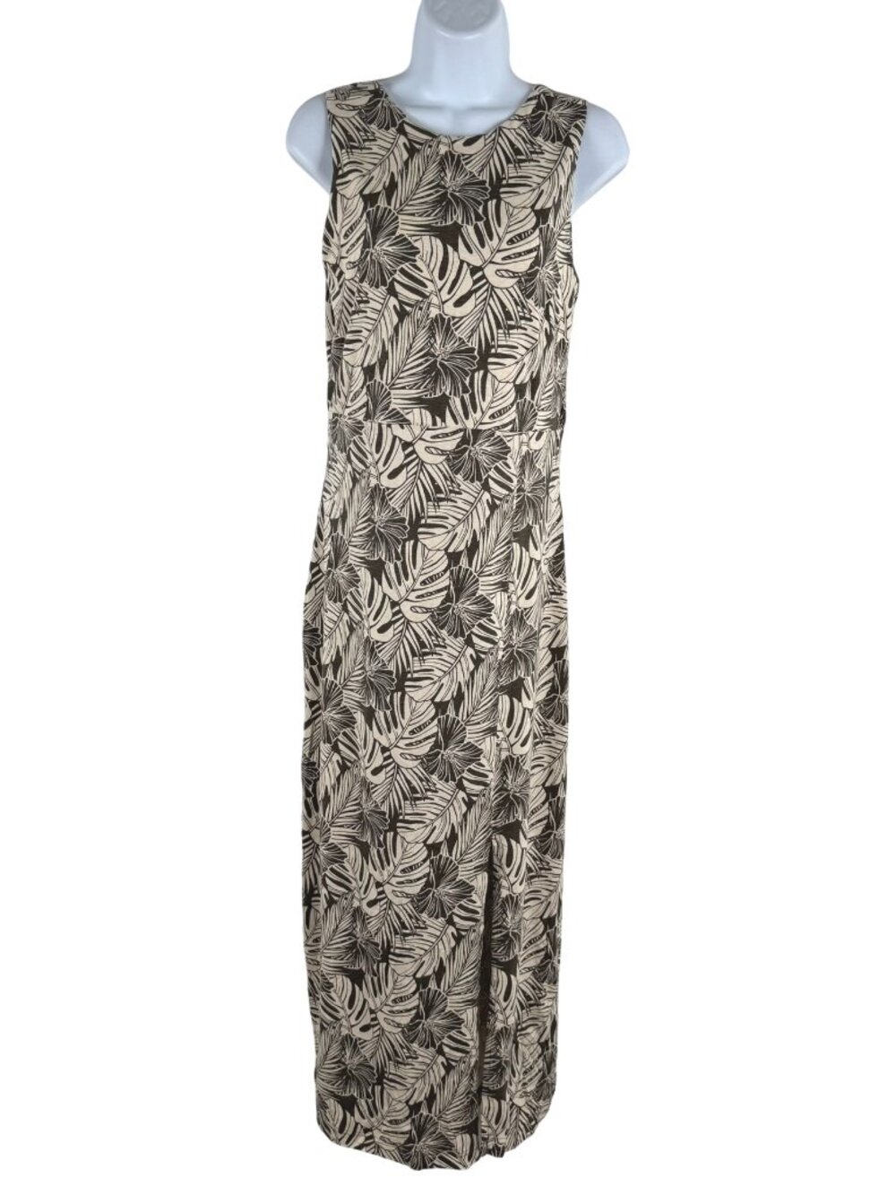 Pact The Soiree Fitted Tank Dress Large Printed Sleeveless NWT DR-1909 - Picture 1 of 6